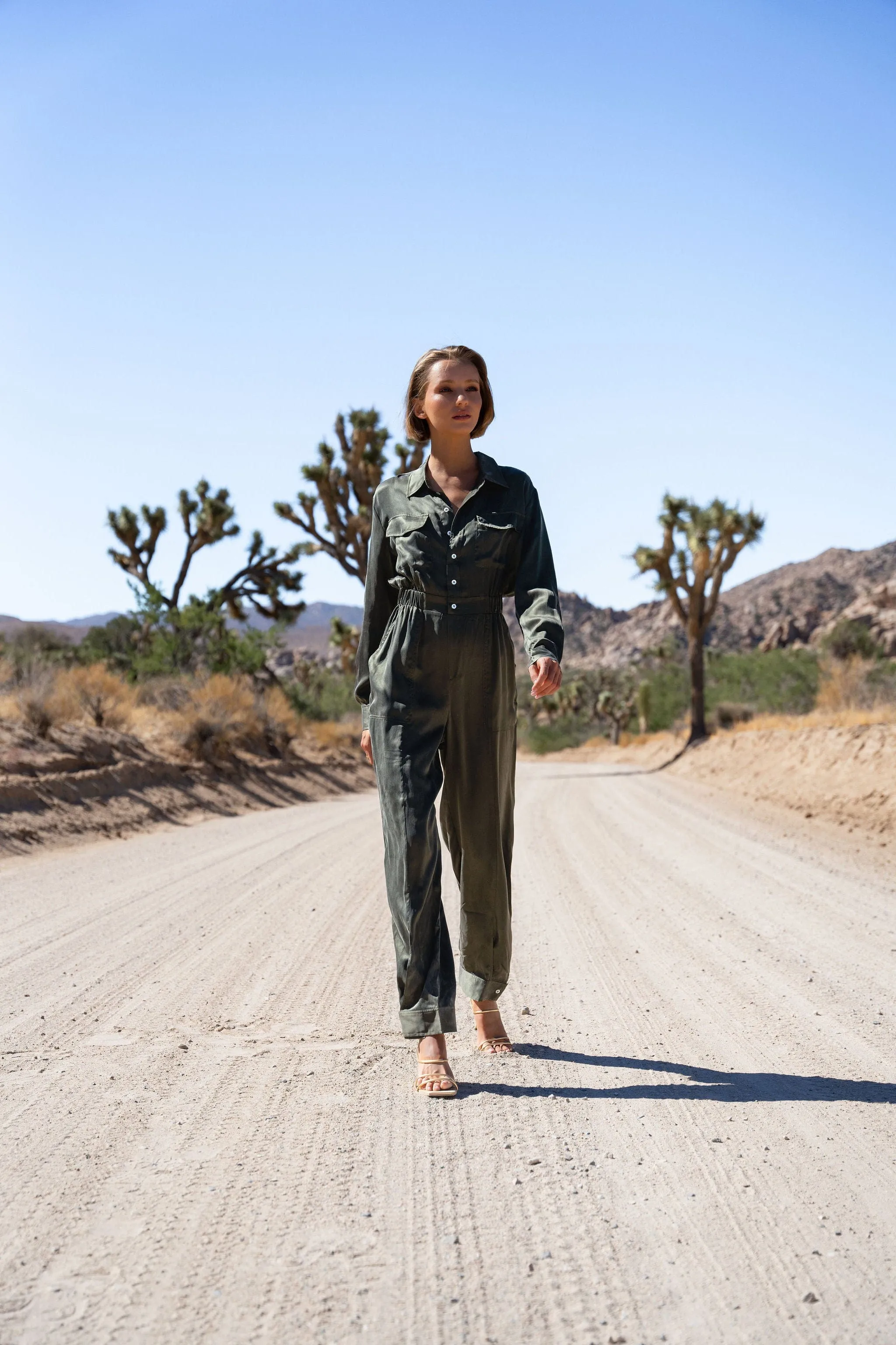 Utility Jumpsuit Long