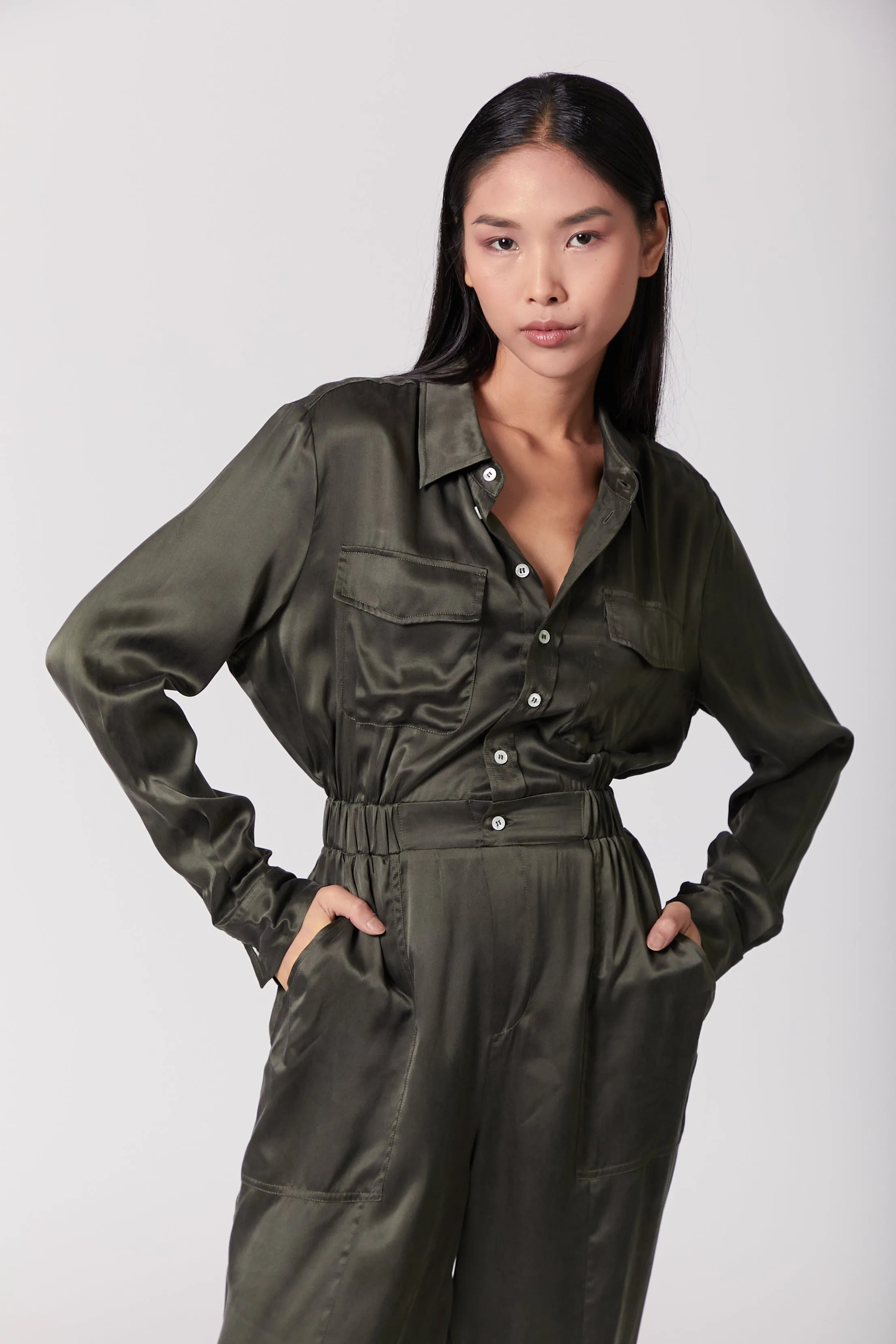 Utility Jumpsuit Long