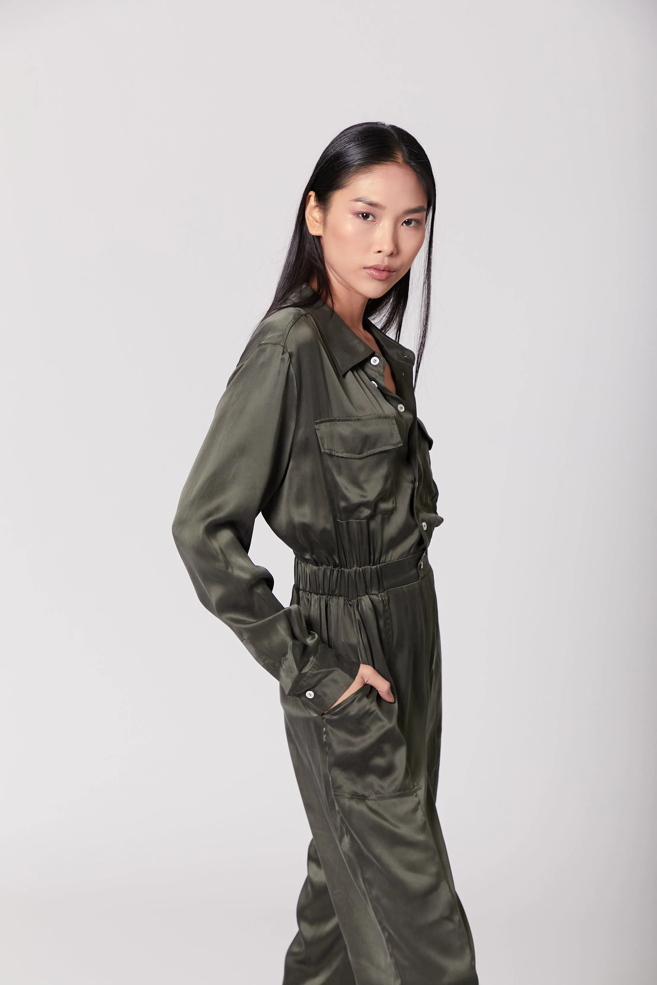 Utility Jumpsuit Long