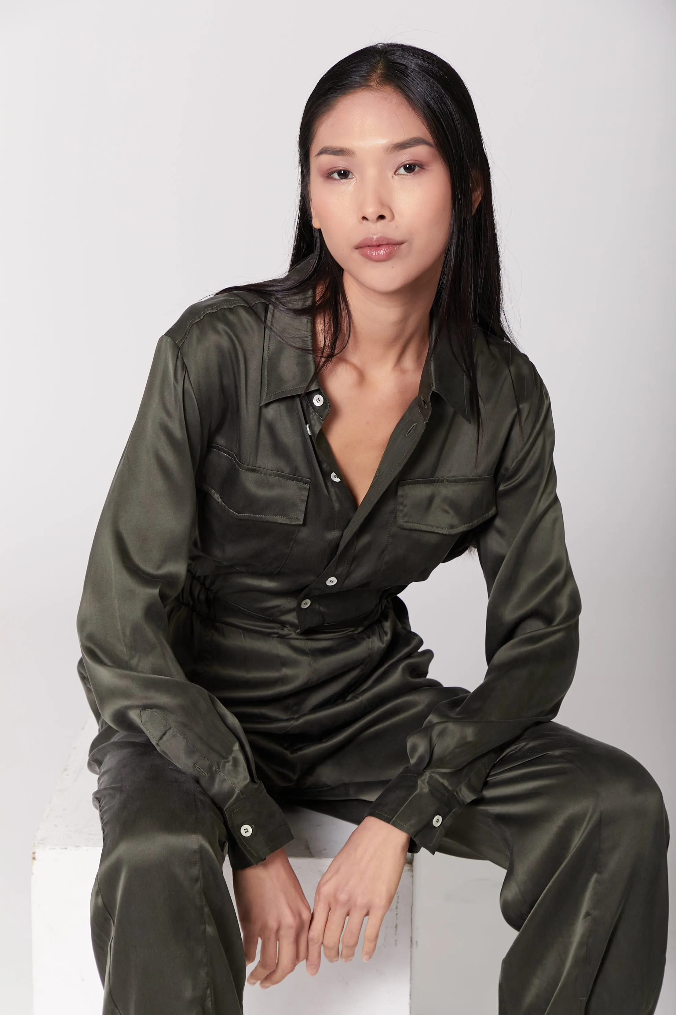 Utility Jumpsuit Long
