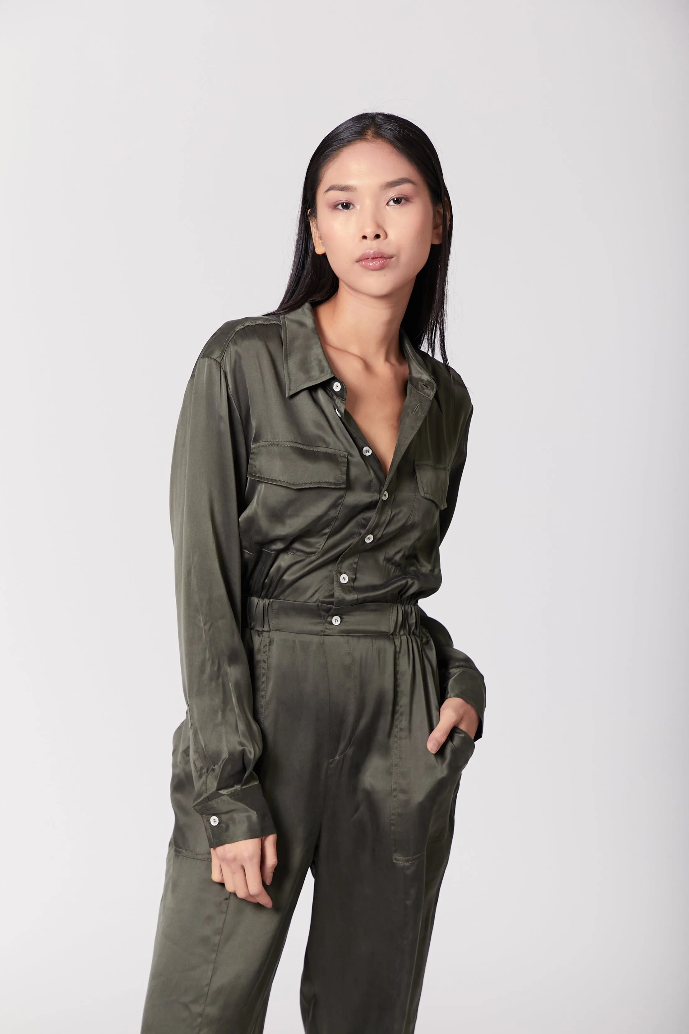 Utility Jumpsuit Long