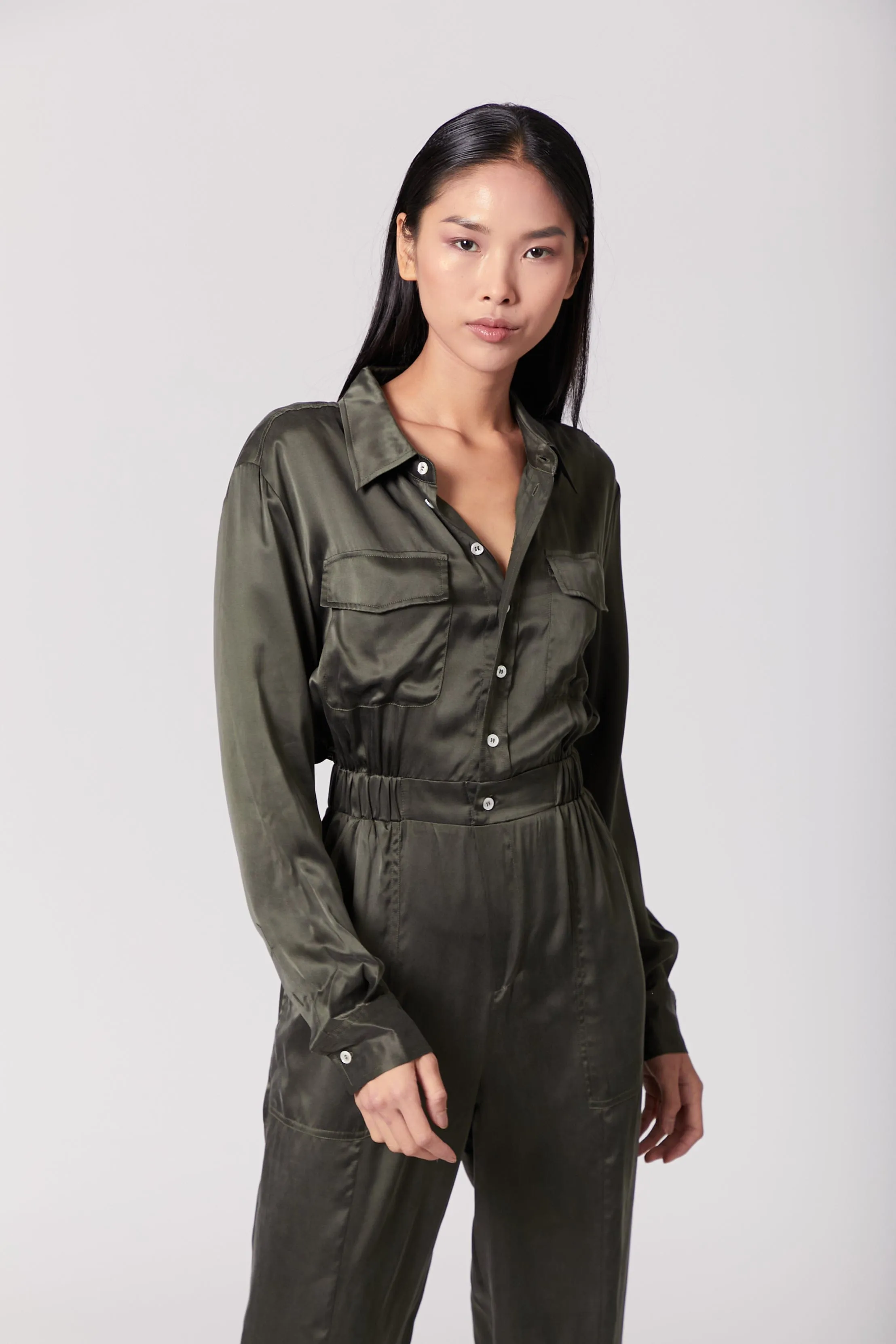 Utility Jumpsuit Long