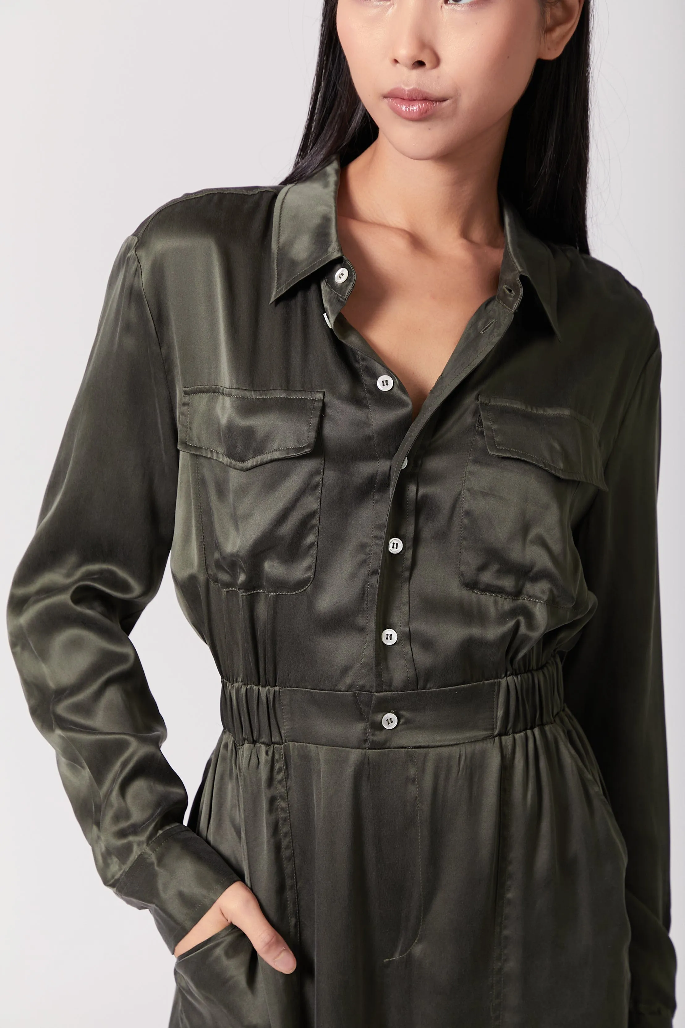 Utility Jumpsuit Long