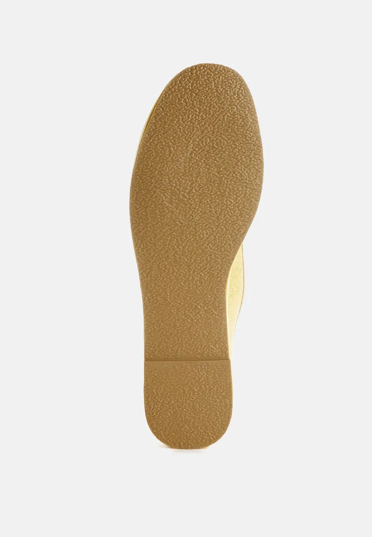 Velvet Round Toe Slip-On Sneakers By RUW