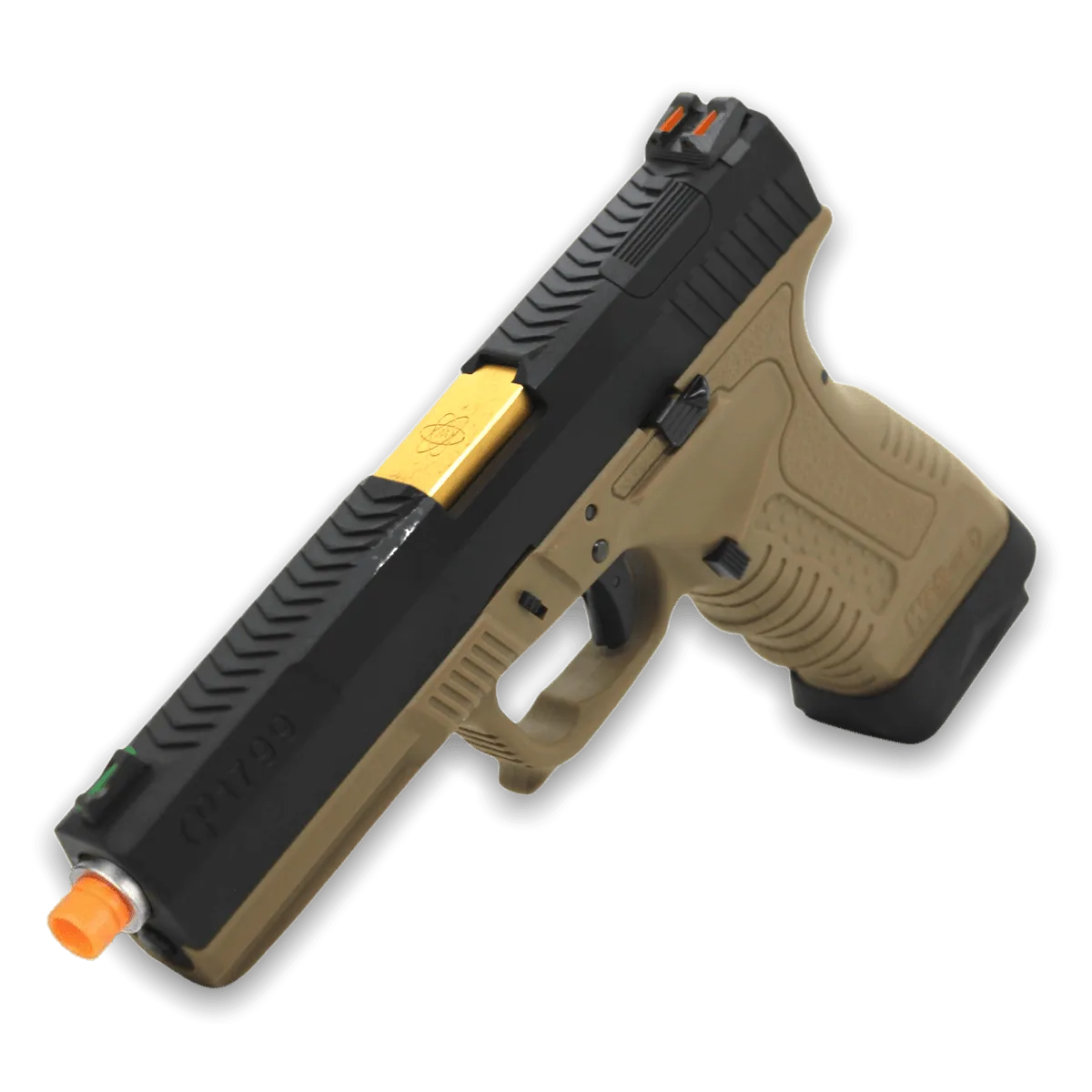 WE Tech GP1799 T6 Gel Blaster (BK/TAN/GOLD)