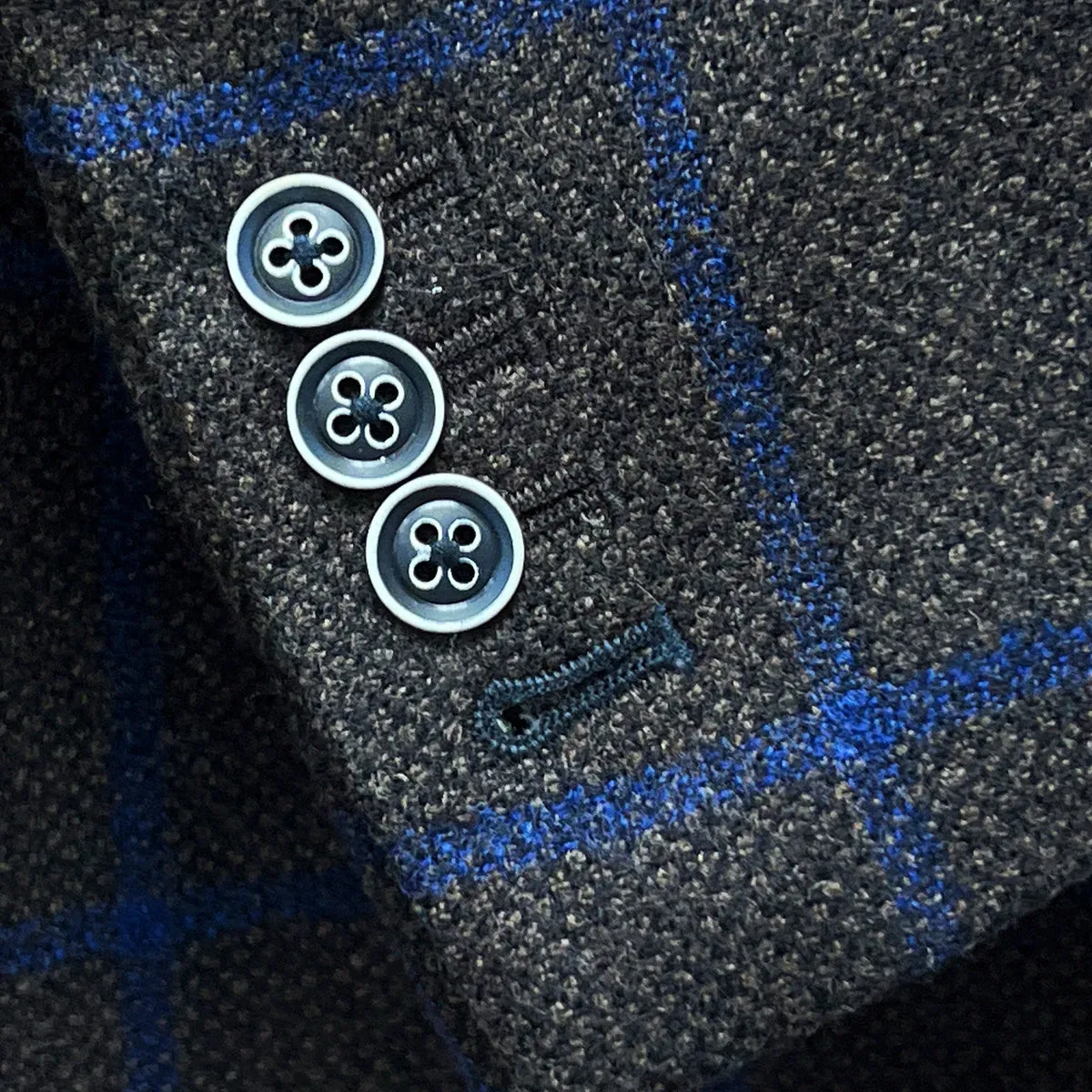 Westwood Hart Brown with Royal Blue Windowpane Sportcoat