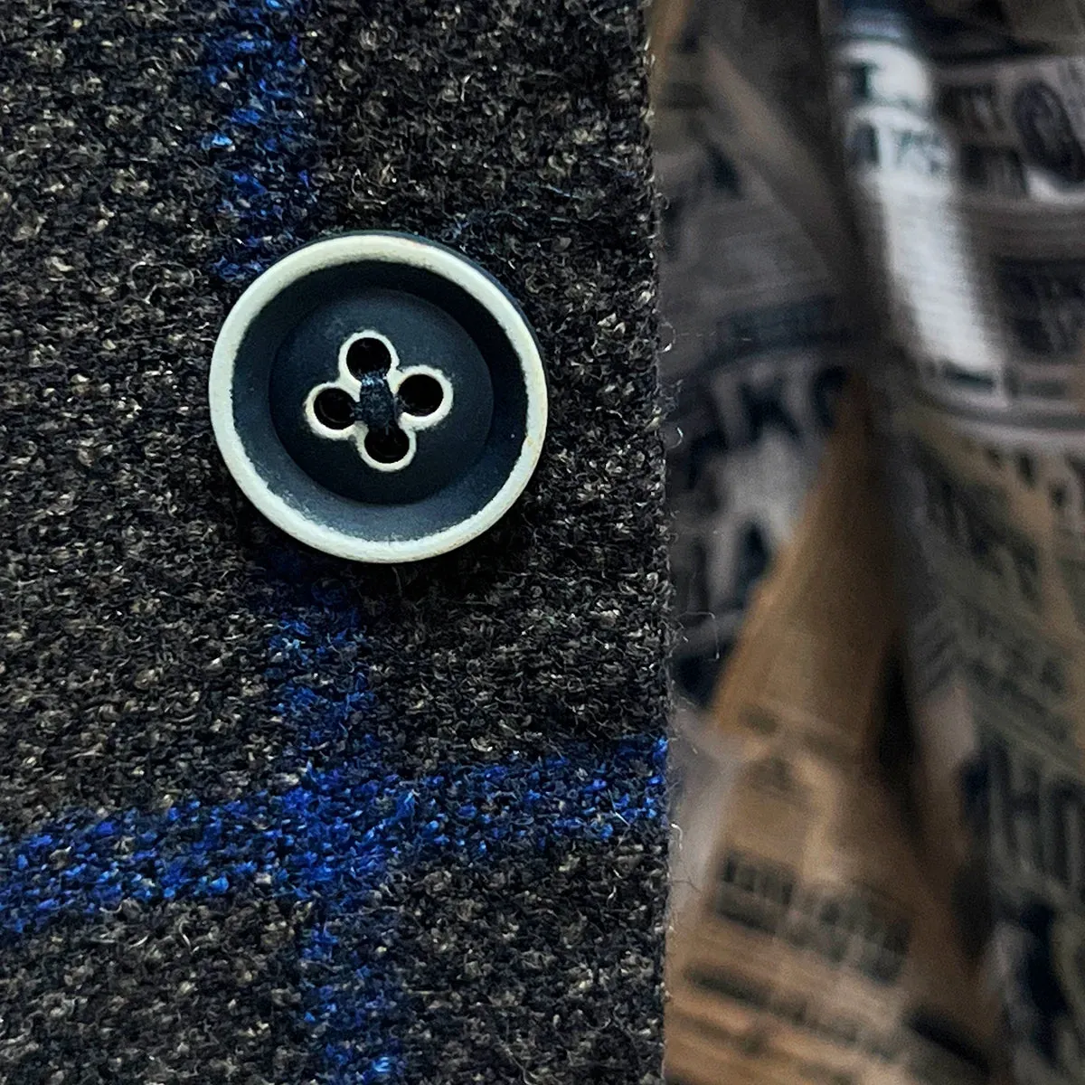 Westwood Hart Brown with Royal Blue Windowpane Sportcoat