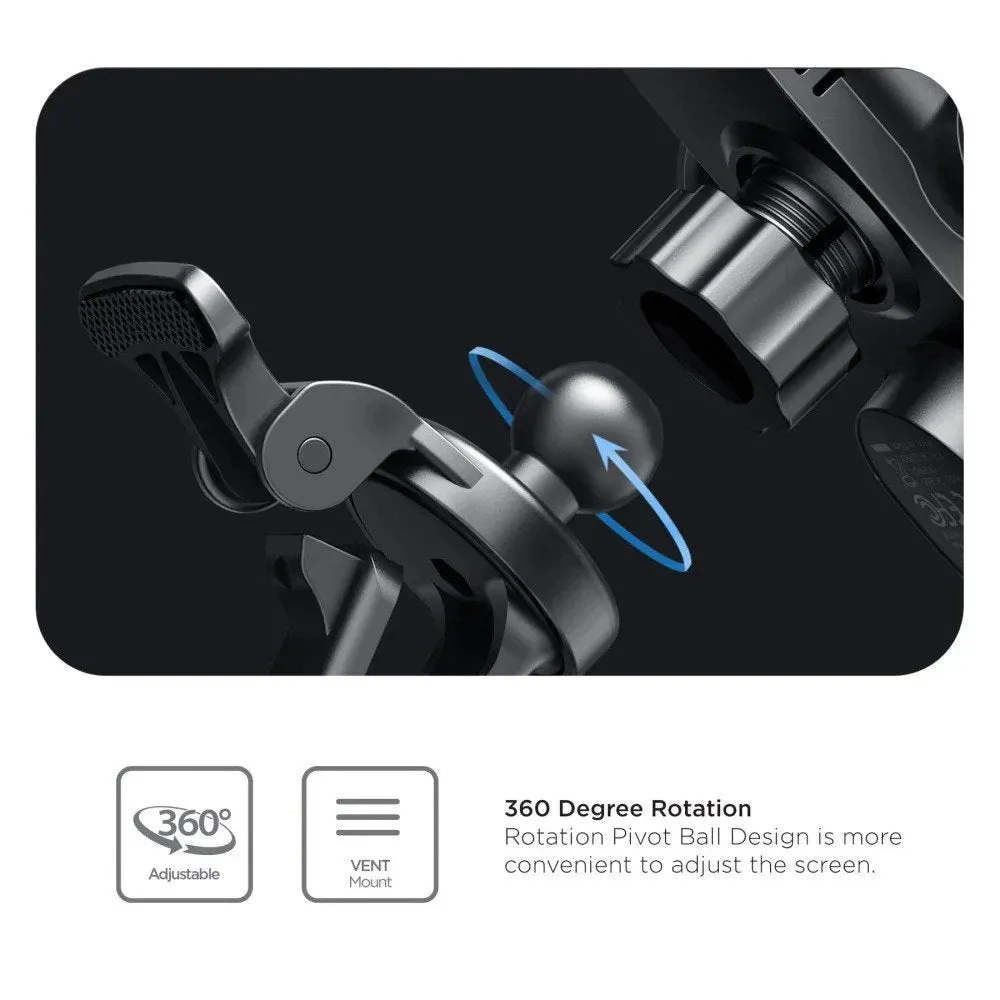 Wireless Car Mount Vetter WiDrive DUO, Fast Charging with Dual Coil