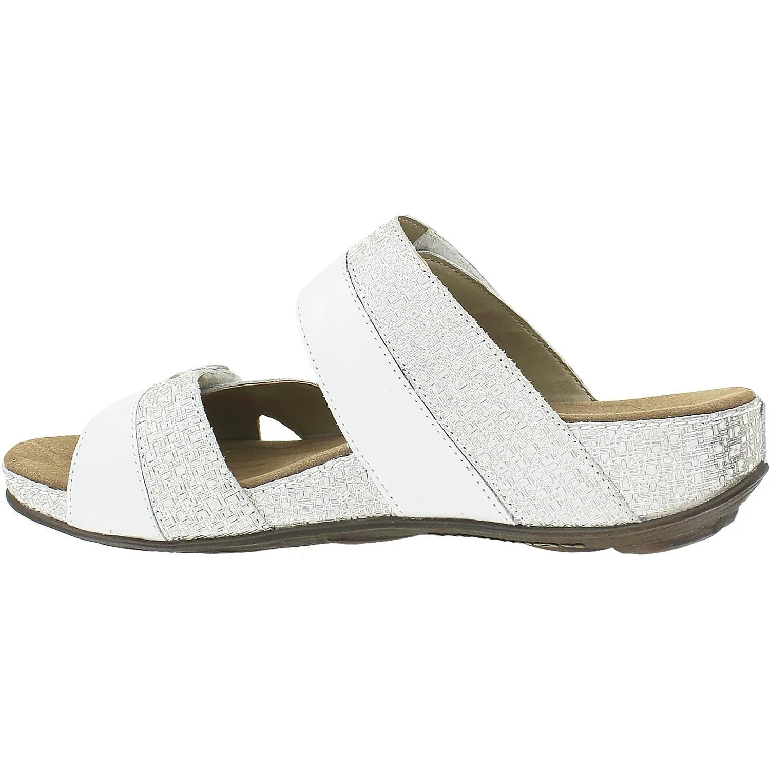 Women's Romika Fidschi 22 Off White Combi Leather