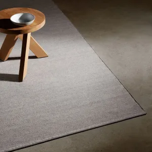 Wool Area Rug - Grey Melange