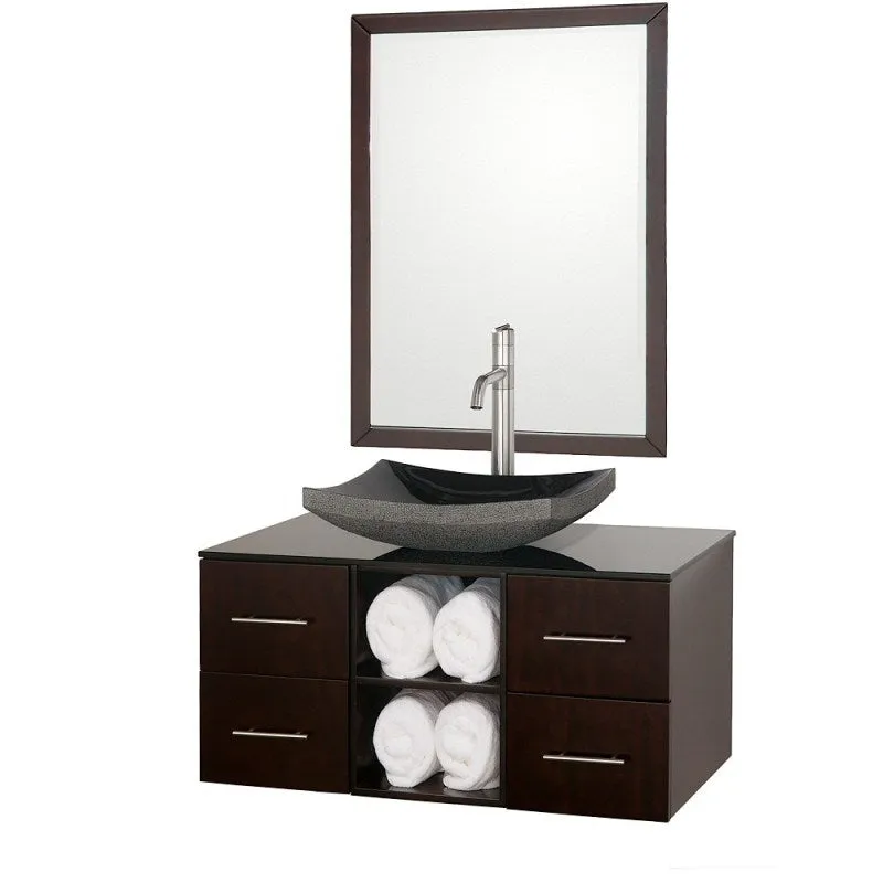 Wyndham Collection Abba 36" Vanity Set - Espresso WC-B900-36-ESP