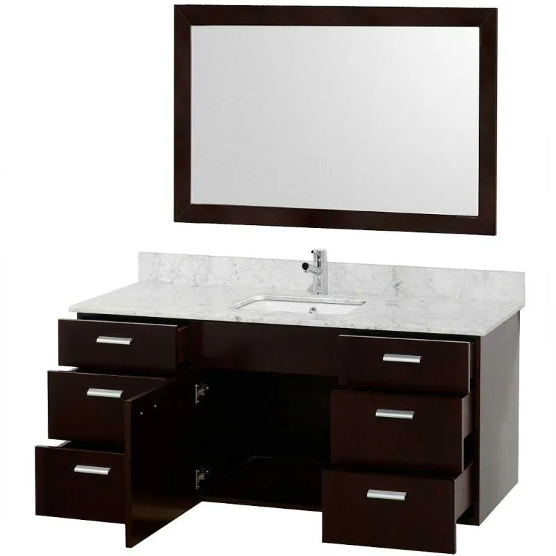 Wyndham Collection Encore 52" Single Bathroom Vanity Set - Espresso WC-CG4000-52-ESP