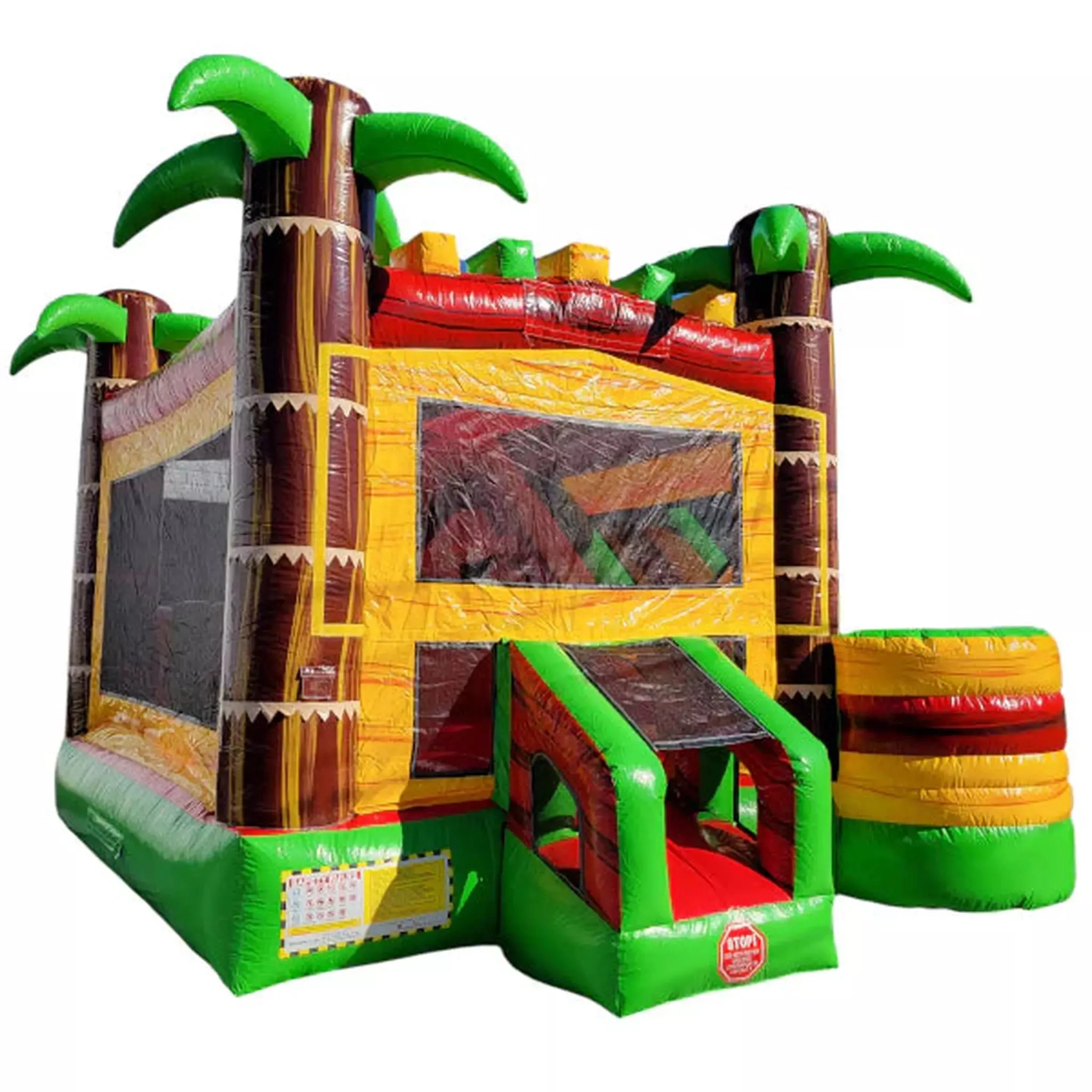 XL Wet & Dry Red Palm Tree Combo